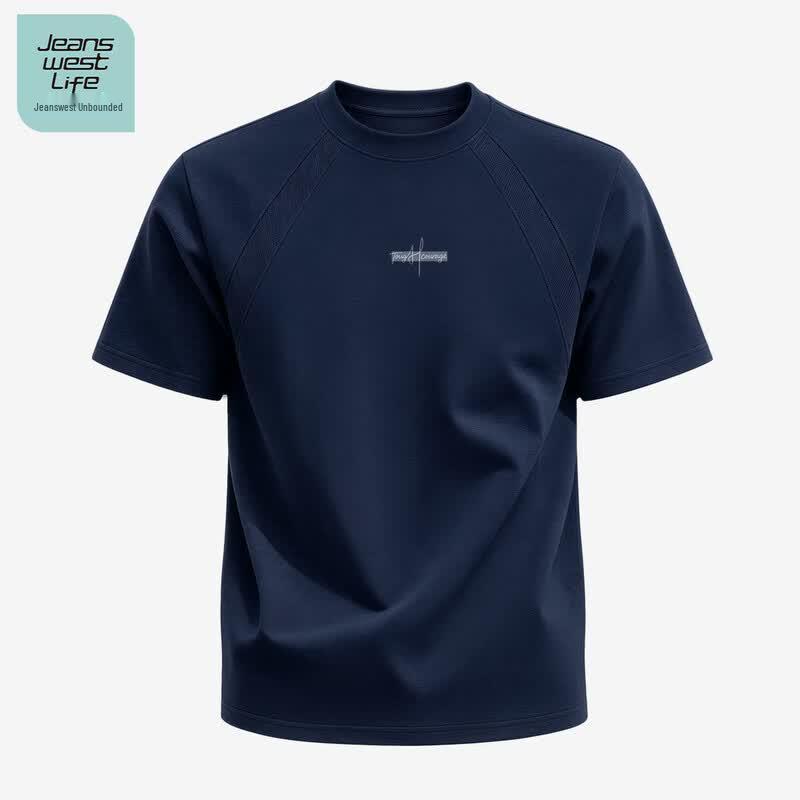 JEANSWEST LIFE Men s Heavyweight Loose Fit Short Sleeve T-Shirt 2XL