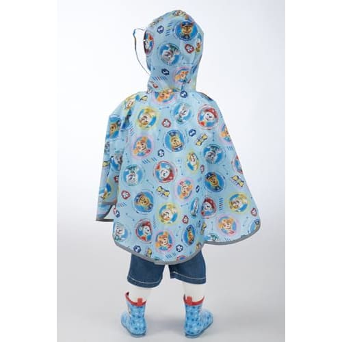 Skater Rain Poncho Raincoat for Children Paw Patrol 23 Suitable Height 80-100cm Rapo2-a
