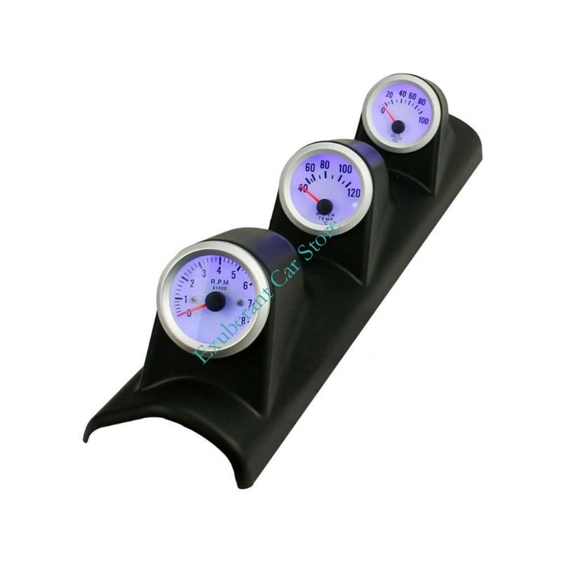 Accurate 12V Automotive Three Piece For Engine Speed Oil Pressure And Coolant Heat Measurement