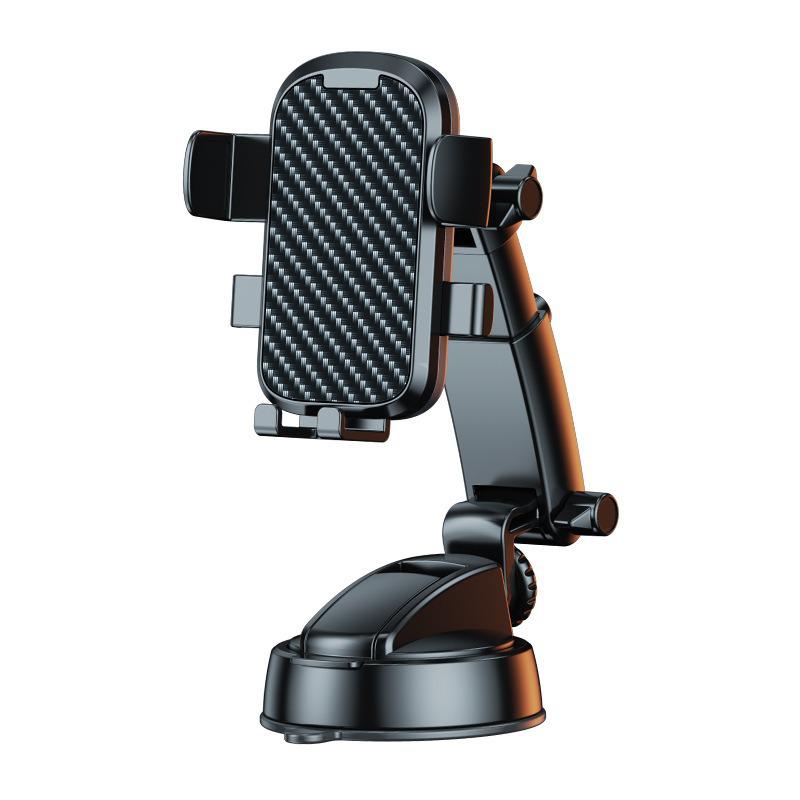 360° Rotating Telescopic Car Mount with Suction Cup Base