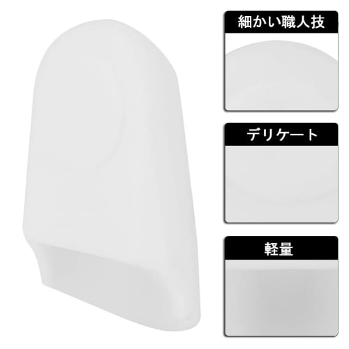 Saxophone Mouthpiece Cap Protector, Head Cap Cover, Protection, Maintenance, Replacement Part for Saxophone/Clarinet (White)