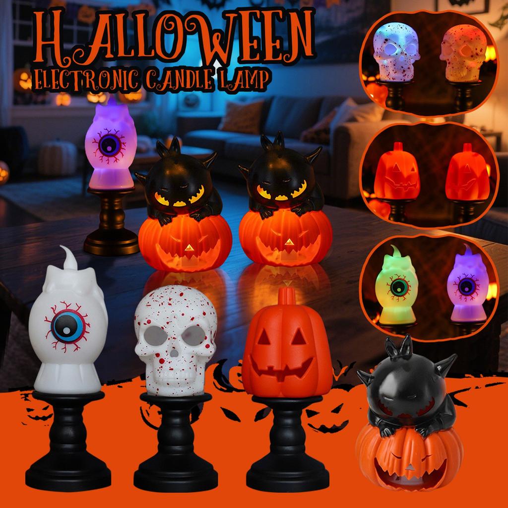 Halloween Decoration Props, Electronic Candle Lights, Party Supplies, Ornaments, Night Lights.
