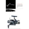 Squid Wheel Smooth Front Rear Double Brake Fisherman Cost-effective Fishing Reel 5.5:1 Gear Ratio Max 12KG Drag for Saltwater 260319