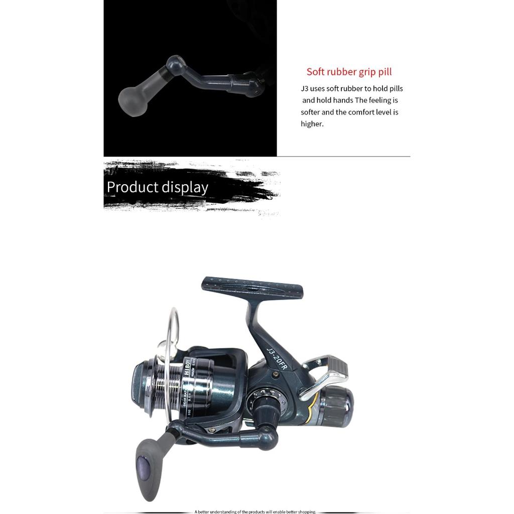 Squid Wheel Smooth Front Rear Double Brake Fisherman Cost-effective Fishing Reel 5.5:1 Gear Ratio Max 12KG Drag for Saltwater 260319