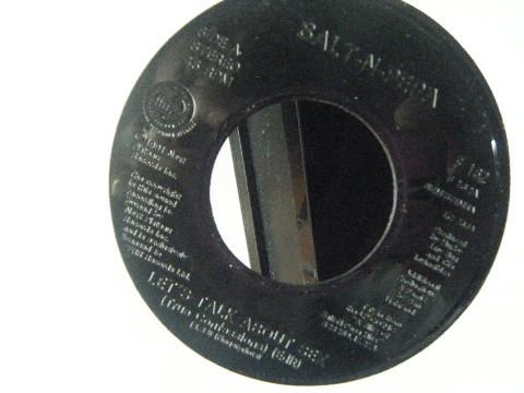 7inch Record SALT 'N' PEPA - Let's Talk About Sex F162 FFRR 1991 UK Rap & Hip-Hop/R&B Used