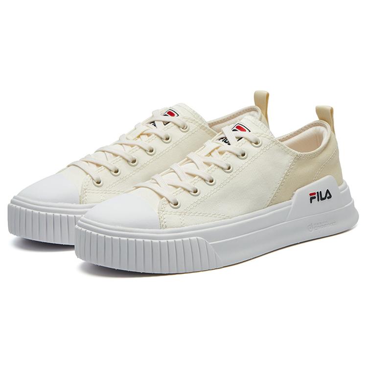 New FILA Heritage FHT Light Sneakers Beige/Yellow Women's F12W124357FGA