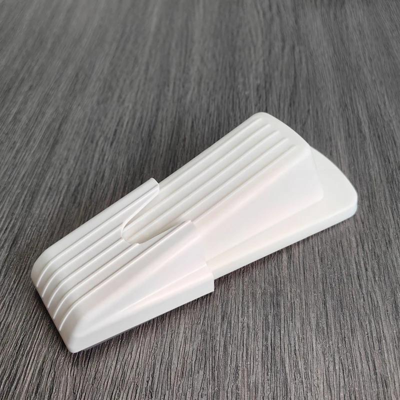 Safety Silicone Door Stop Stoppers Block Wedge Doorstops Door Stopper Home Office Door Rear Retainer Anti-collision Stop