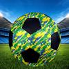 1 Stück Brasilianische Fußballstars Leichter PVC Trainingsfußball, Größe 5, Geeignet für Indoor- und Outdoor-TrainingGeschenk y60325