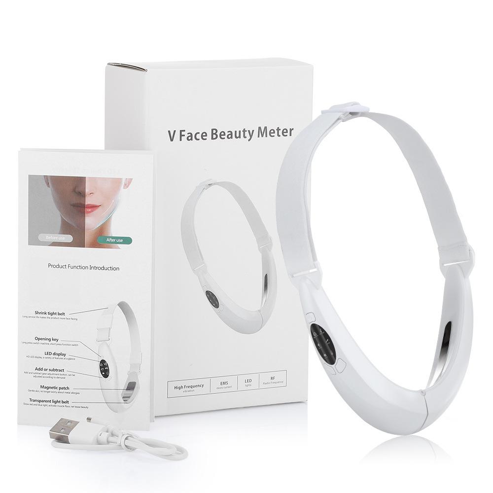 Remote-Controlled Microcurrent Photofacial Slimming Device Patch-Type Pulse Face Massager Firming Rejuvenating Lifting