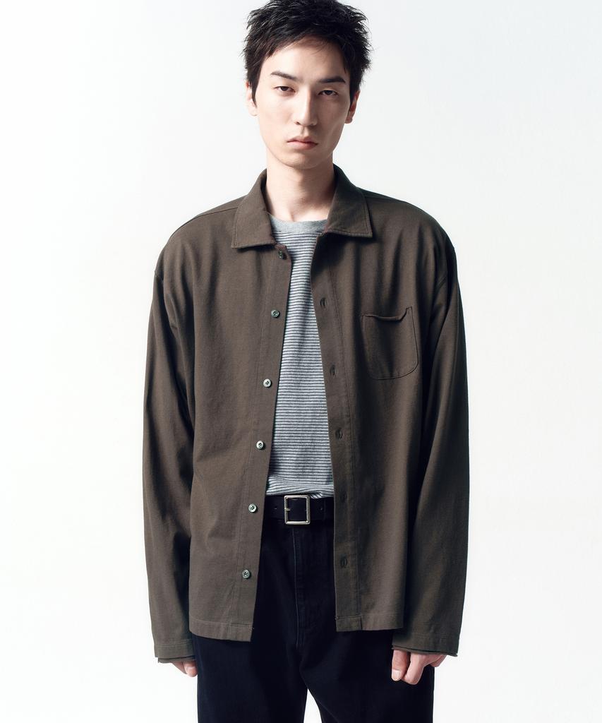 Insilence Organic Cotton Jersey Shirt Brown