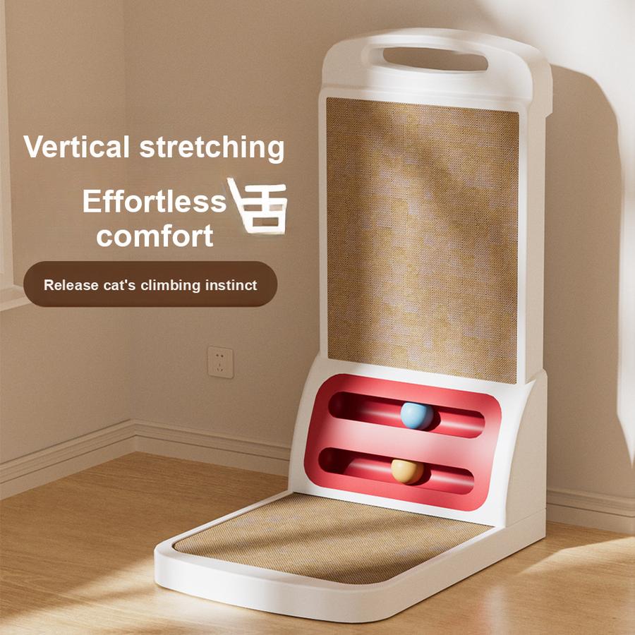 Odnímatelný kočičí škrabák ve tvaru L, škrabací podložka, odolná kočičí hračka nelínající, kočičí dráždidlo, potřeby pro domácí mazlíčky