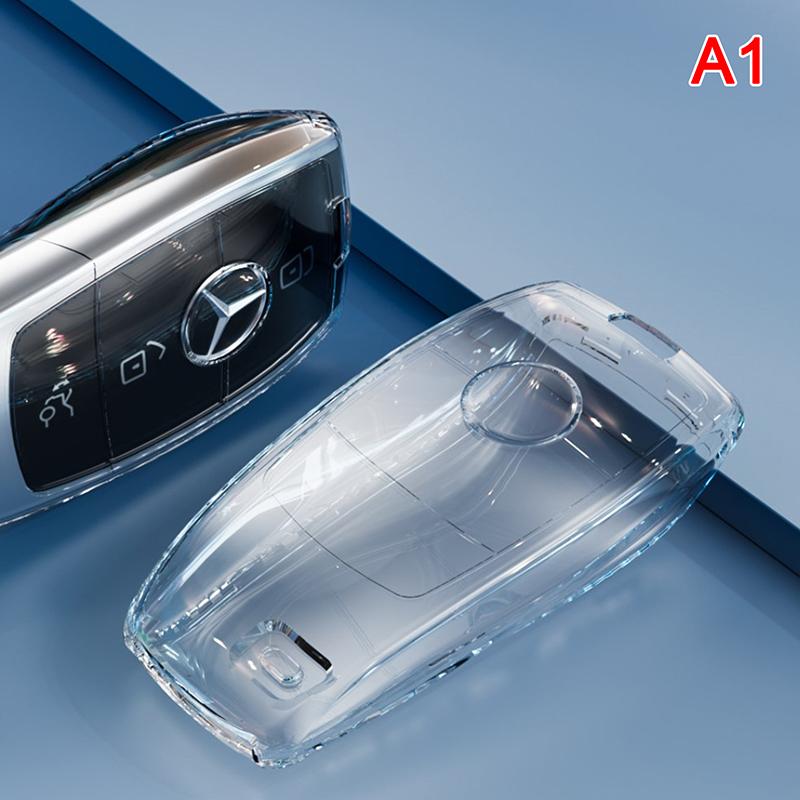 Tpu Transparent Car Key Case Cover For Mercedes Benz Class Key Shell Protector