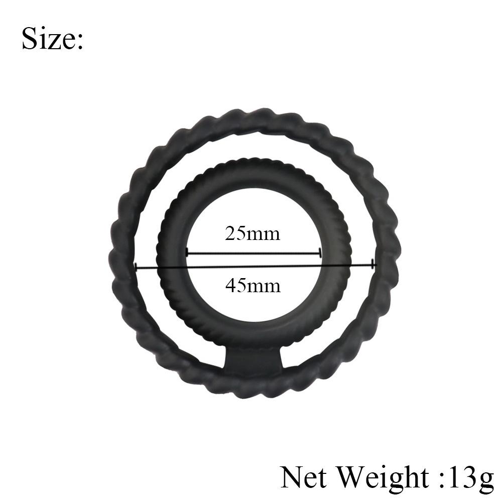 Silicone Cock/Penis Rings for Erection Enhancing Long Lasting Stronger Strechy Adult Sex Toys for Men or Couple