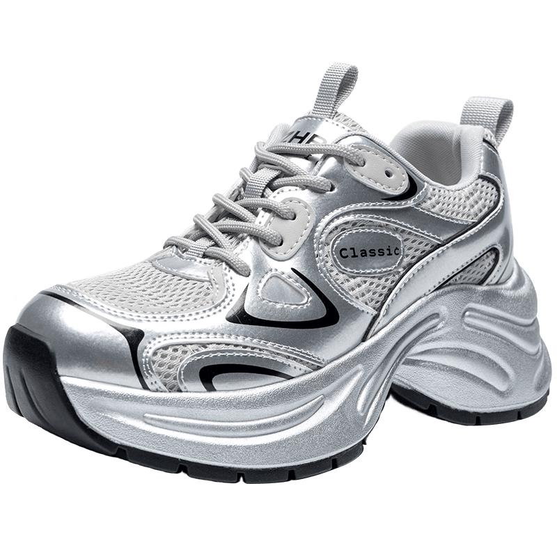 ZHR Women s Retro Chunky Sole Casual Sports Shoes 38
