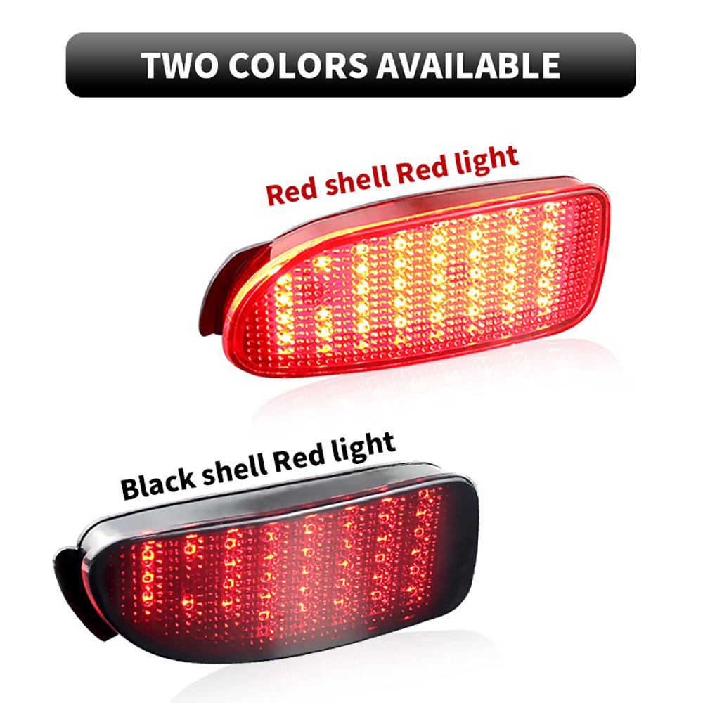 2Pcs LED Rear Bumper Reflector Light For Toyota Previa Estima Tarago 30 40 Series Rear Signal Fog Lamp