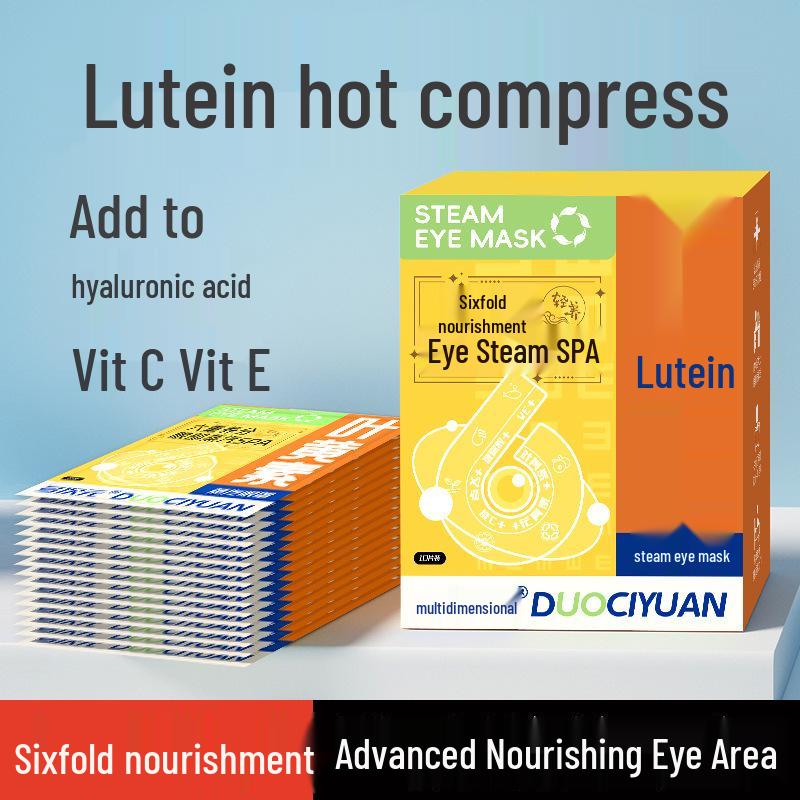 Multi-Dimensional Self-Heating Steam Eye Mask with Sixfold Nutrients for Sleep and Eye Protection.
