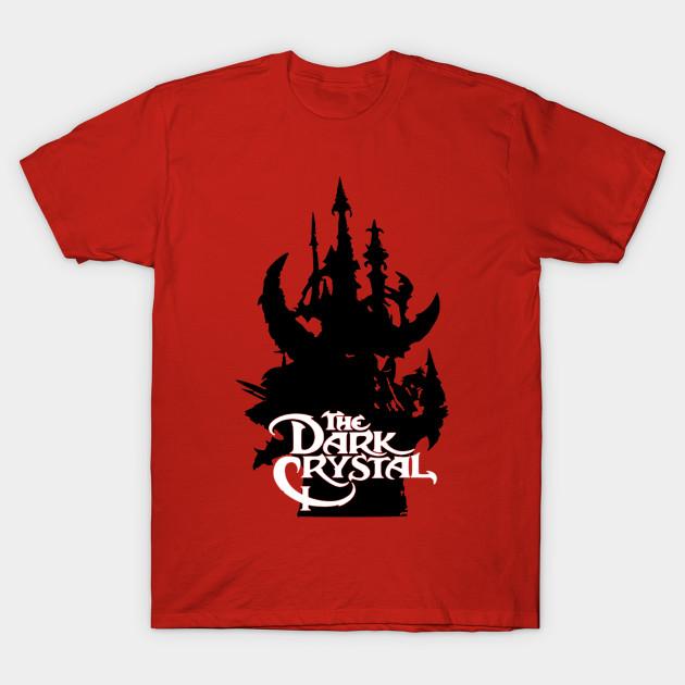 Men Black Print T-shirt The Dark Crystal No-Cut Transfer Paper Print Cotton Tshirt M красный