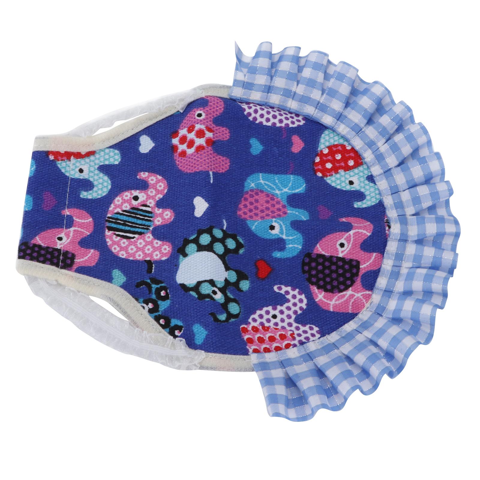 Pet Chicken Lace Vest Duck Chicken Goose Clothes Pet Poultry Breast Back Elephant Pattern