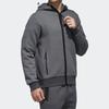 Adidas Double Knit Hoodie Jacket Men Tops Grey DW4594