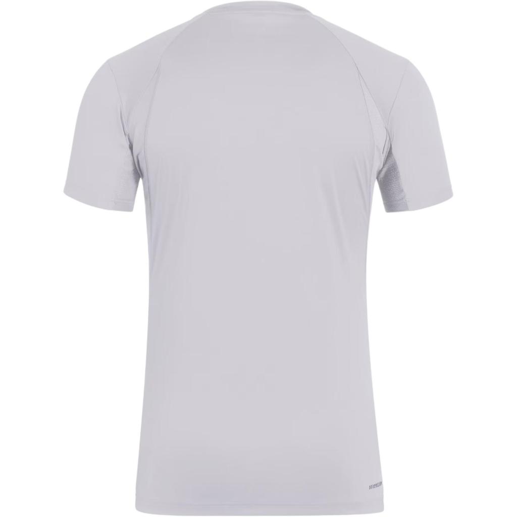 Adidas Tennis 3-Stripes SS25 Club Comfortable Short Sleeve T-Shirt Men Tops Honor-Grey JZ3490