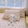 Ancient Art Floral Bed Sheet & Duvet Cover Set - Single/Double, All-Season, Student Dormitory