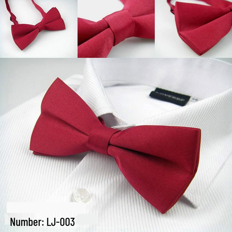 Men's & Women's Fashion Bow Ties - British & Korean Styles, Perfect for Weddings, Multiple Designs Available