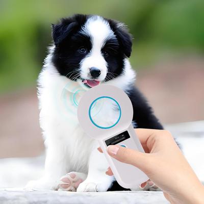 Ruční 134,2 kHz 125 kHz Zvířecí RFID čtečka Pet Kočka Pes Mikročip Skener FDX-B Skleněný čip USB/Bluetooth Čtečka štítků se štítky