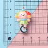 10Pcs New Cute Cartoon Circus Magician, Sea Lion, Clown Series Flat Back Ornament Jewelry Bows Accessories