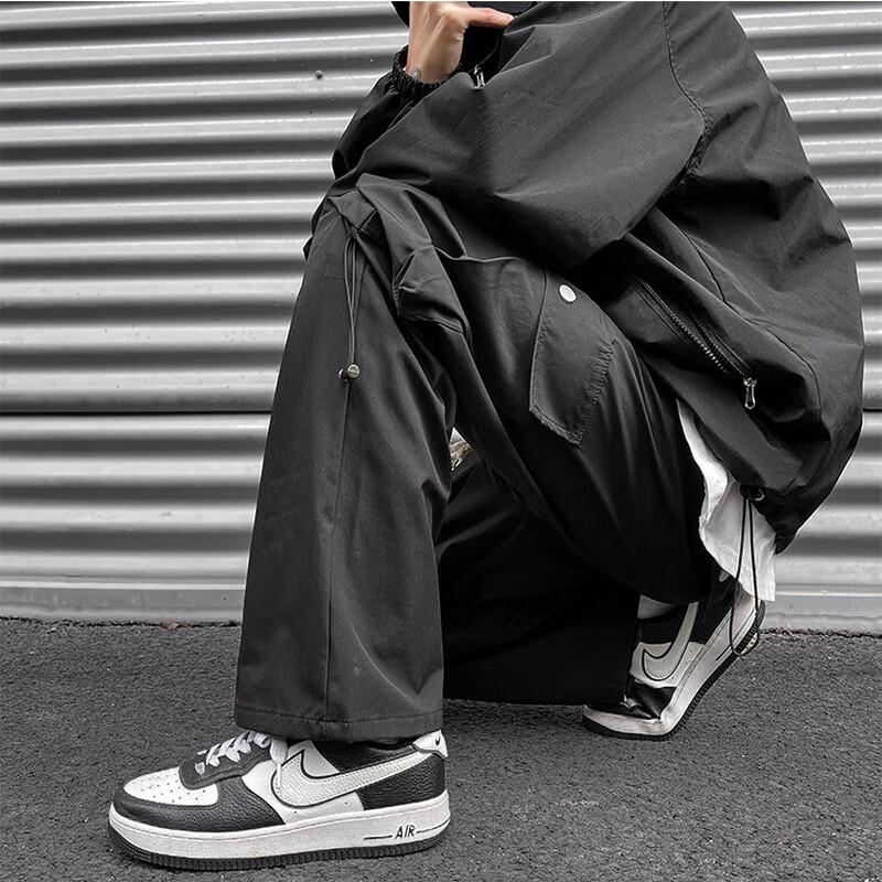 Jeanswest Men's Loose Straight-Leg Outdoor Work Pants