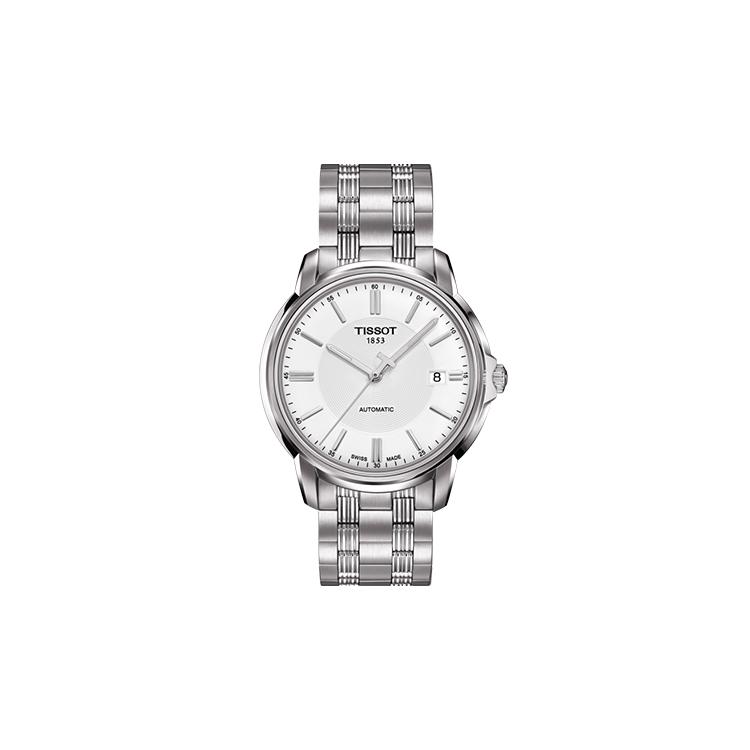 

TISSOT Hengyi Collection Automatic Mechanical Movement 30m Water Resistance Men s Watches Watch 39mm White Dial T065.407.11.031.00 Silver Strap