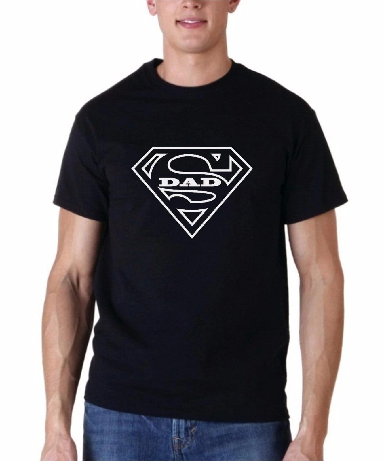 #2 Super Dad Shirt Funny Gift Idea T-Shirt Superhero Parody Fathers Day Tee S