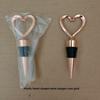 JSH003 Decorative Beverage Keeping Standard Bottles Wine Champagne Fresh Heart Shaped Plastic Wine Bottle Stopper