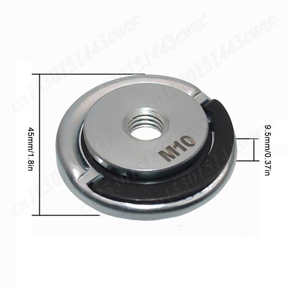 5/8inch -11 M10 M14 Thread Angle Grinder Self-Locking Pressing Plate Angle Grinder Quick Release Flange Nut Power Chuck Tools