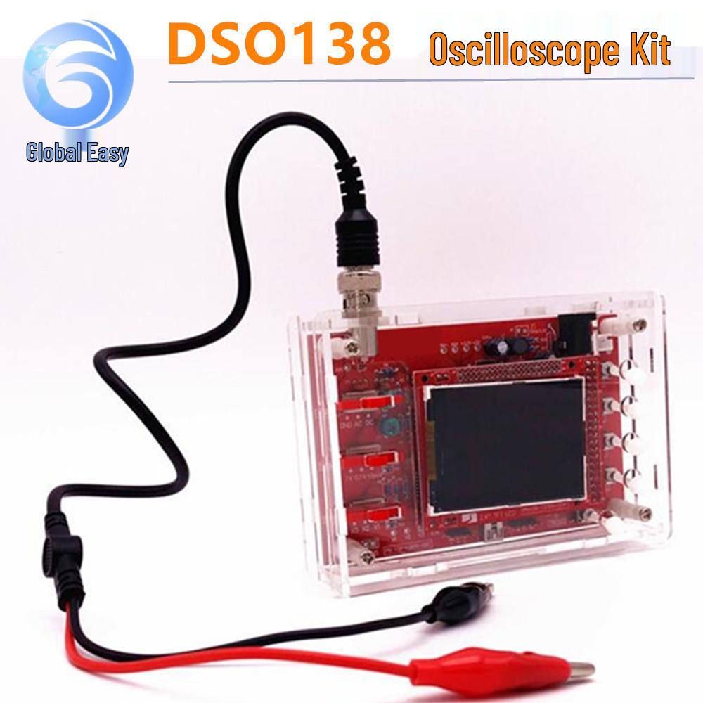 

DSO138 DIY Oscilloscope Kit with Probe - Ideal for Learning and Teaching Oscilloscope Power Supply