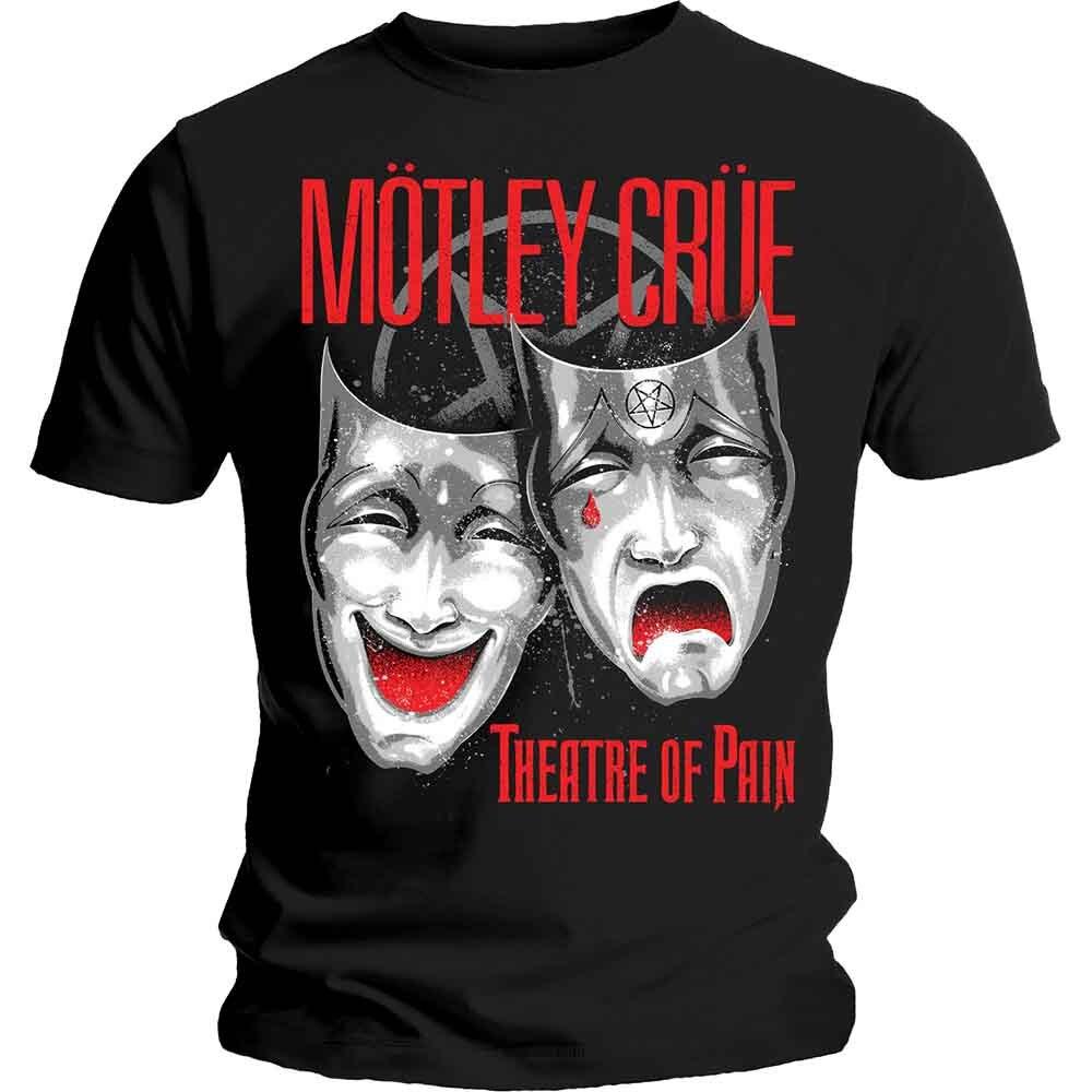 Motley Crue Theatre of Pain Cry T-Shirt Black New Unisex T-Shirt S