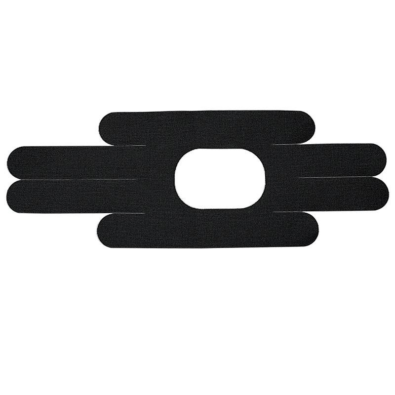 Large Elastic Knee Muscle Patch - Pre-cut Irregular Shape for Sports Support