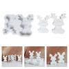 Christmas Elks Silicone Mold For Resin Candle Crafts Premium Flexible Design Perfect Decoration DIY Art Projects
