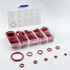 Red Silicone Rubber O-ring Seal Gasket Oil Resistant and High-temperature Resistant Circular Rubber Mixture