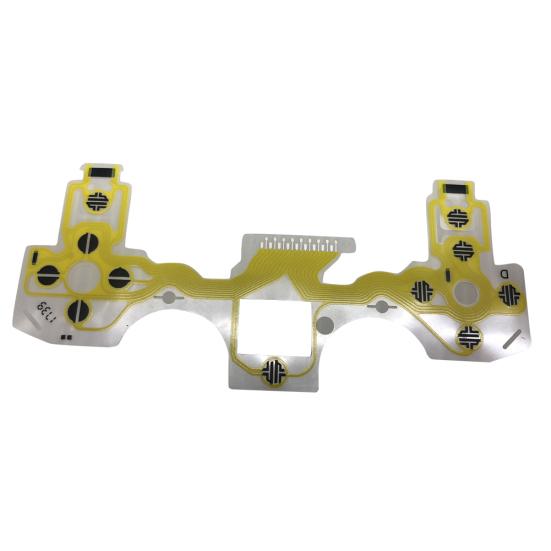 Controller Button Membrane Film Flex Cable Circuit Conductive for PS4 Handle