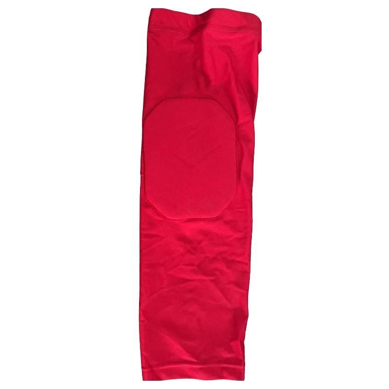 

Уличные противоударные спортивные рукава для ног, дышащие нарукавники, для бега, футбола L красный