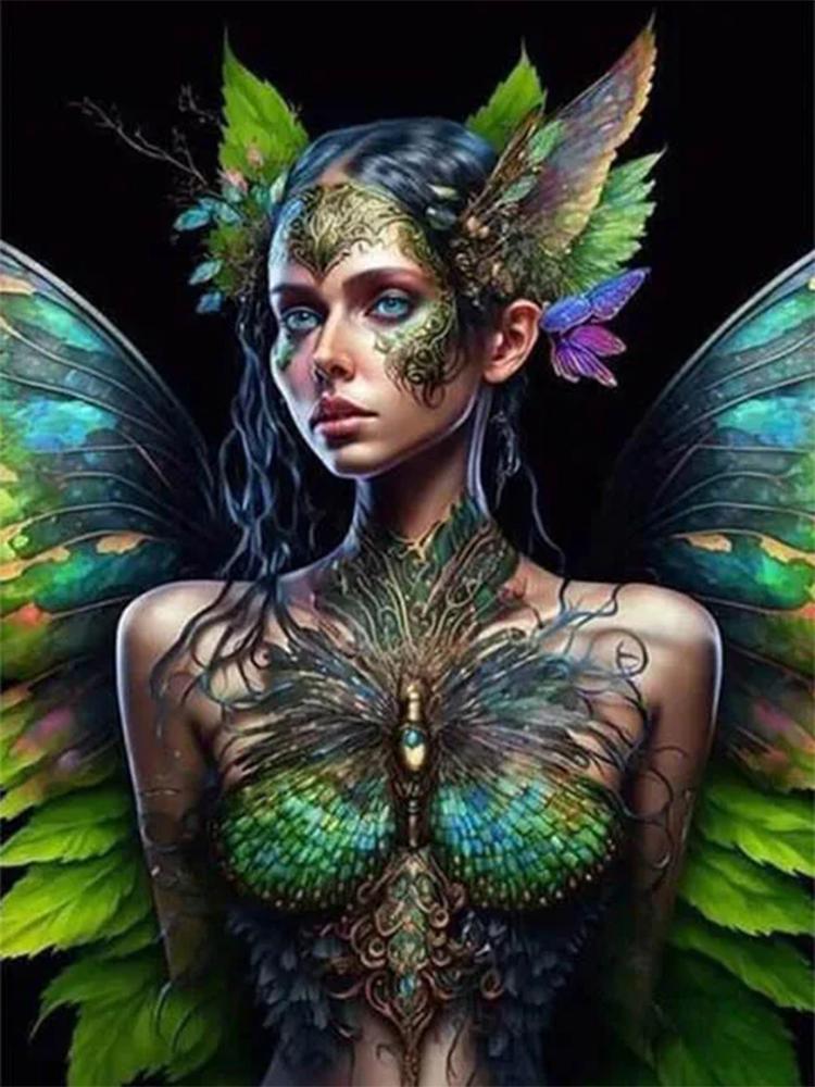 

Мечта Женщина Алмазное Искусство Девушка Фея 5D Полный Круг Новинка 2023 Алмазная Живопись Портрет Живопись Детские Хобби Full Round 20x30CM