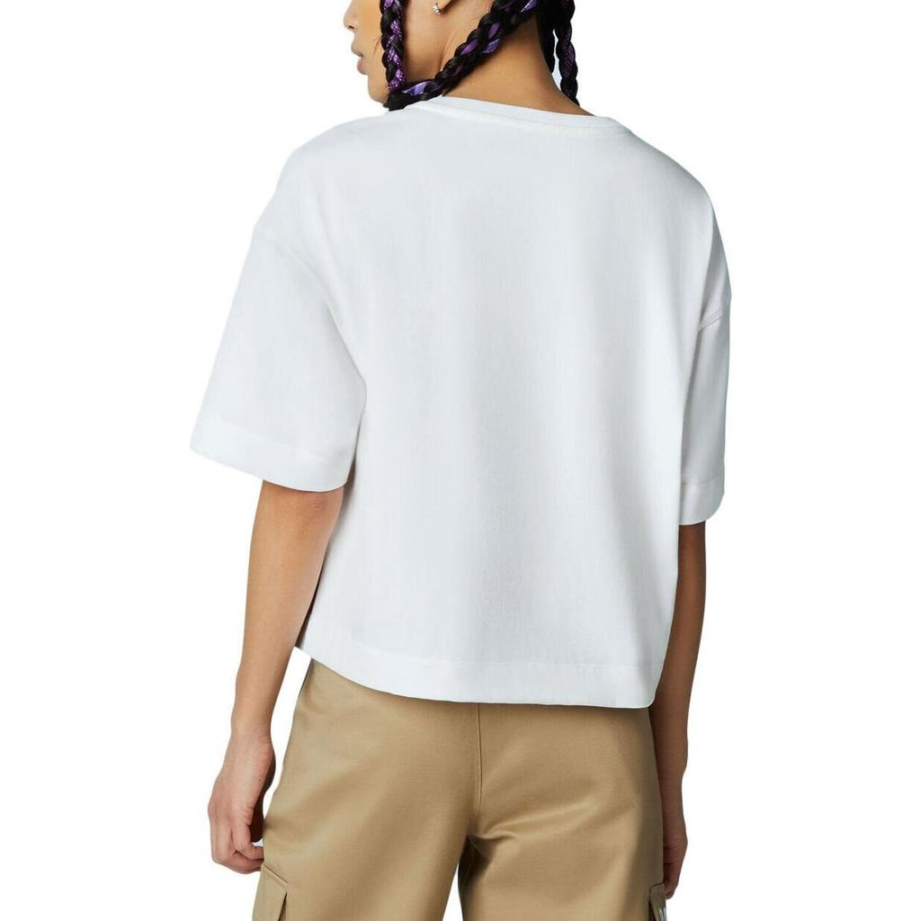 Converse CHUCK TAYLOR T Shirt Women's White 10023733-A02