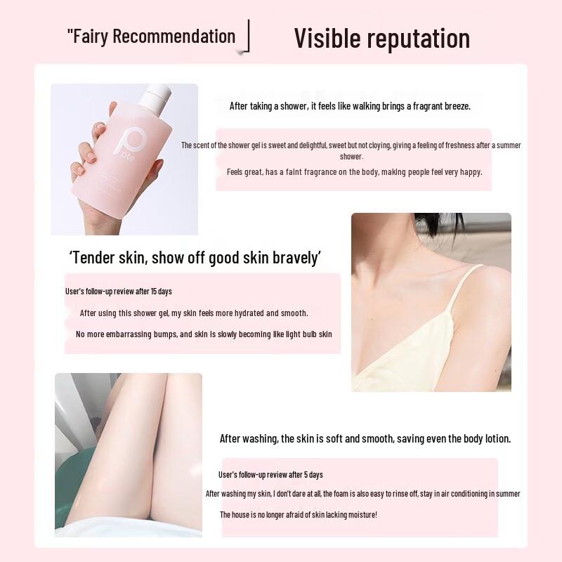 Boty Vitality Peach Shower Gel