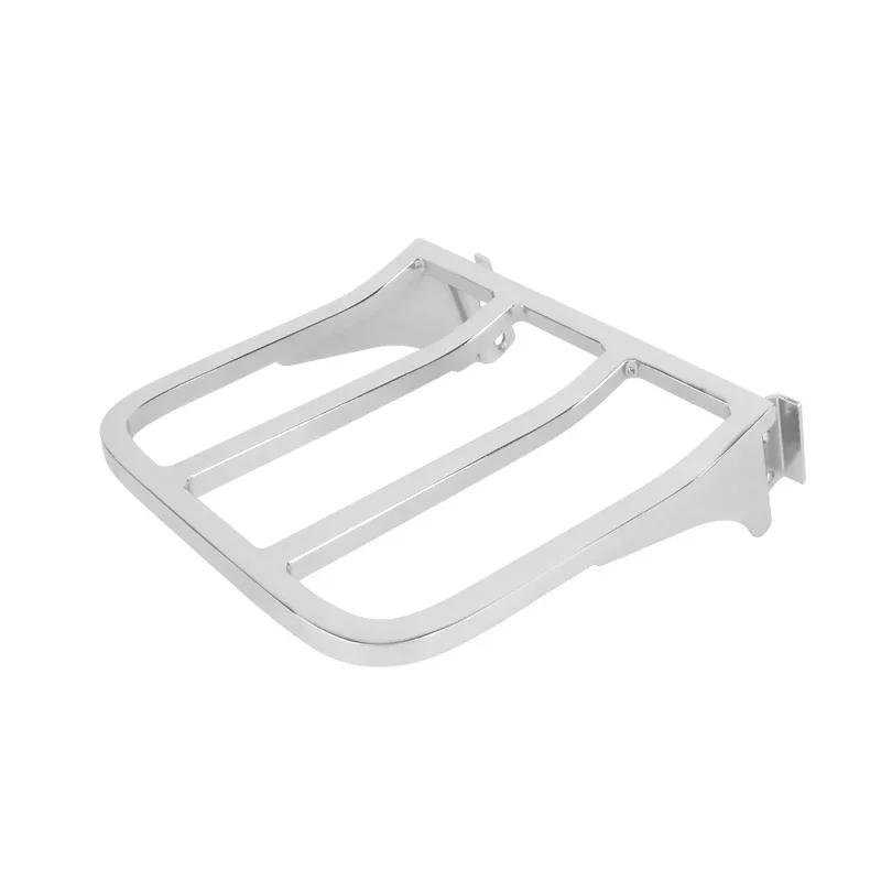 Motorcycle Sissy Bar Backrest Rear Luggage Rack Support Chrome For Harley Sportster XL 883 1200 FLST FLSTC FLSTSC Dyna Softail