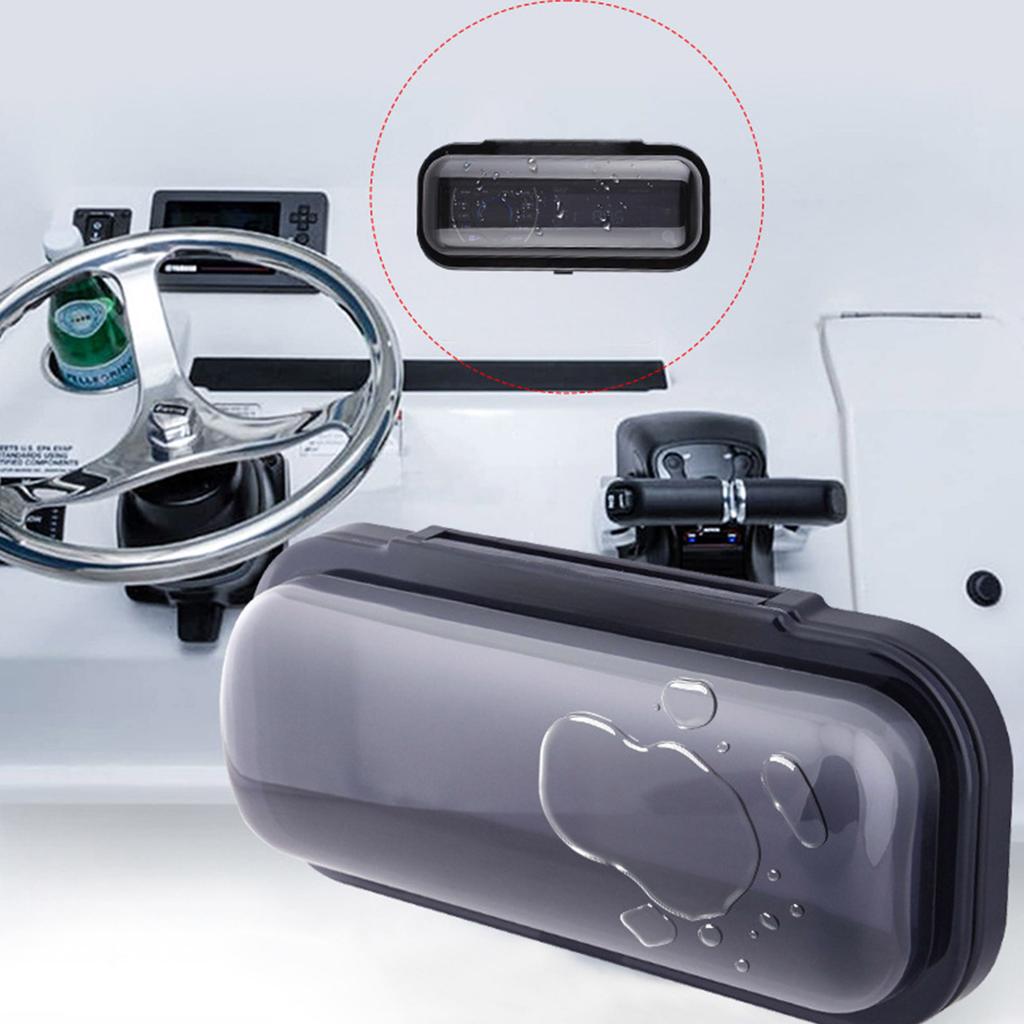 Strong Boat Stereo Cover with Anti Corrosion Hassle Free Mounting System Most Weather ABS Enclosures for Outdoor Use