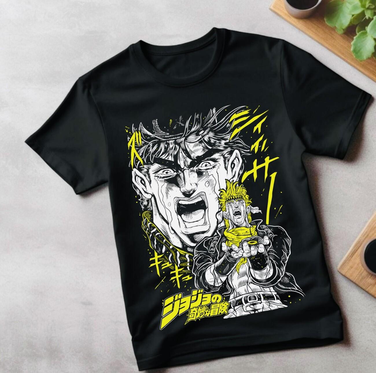 Jojo s Bizarre Adventure T Shirt Mens Womens Tees Top, Anime Shirt, Manga Tee,unisex T Shirt Mens Womens Tees Top 2XL