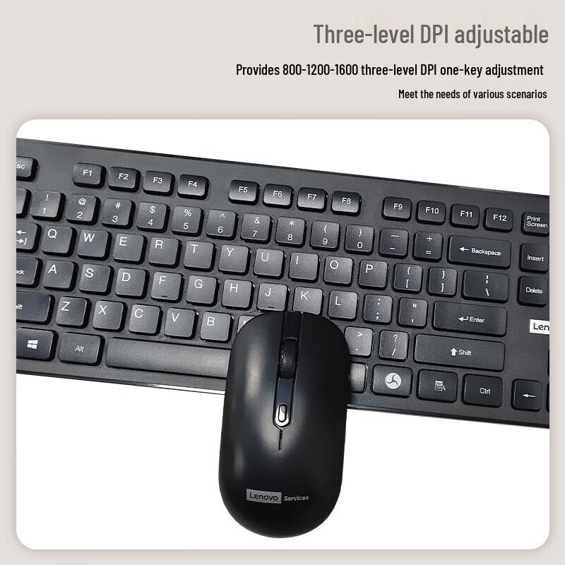 Lenovo Baiying T221 Wireless Keyboard and Mouse Combo