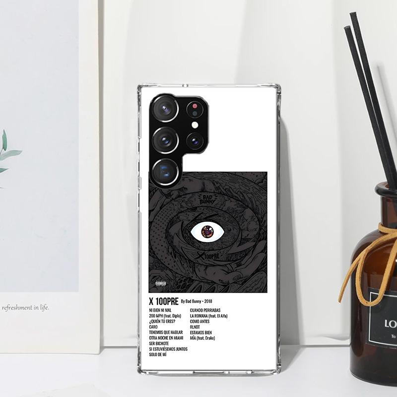 Bad Bunny X100pre Phone Case For Samsung Galaxy S26 S25 Edge S24 FE S23 S22 Ultra S21 Plus S20 + Art Fundas Back Cover Galaxy S2