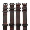 Vintage Leder Langes Uhrenarmband 18mm 20mm 22mm Rindslederband Burst Crack Muster für Männer Frauen Armbänder Uhrenzubehör