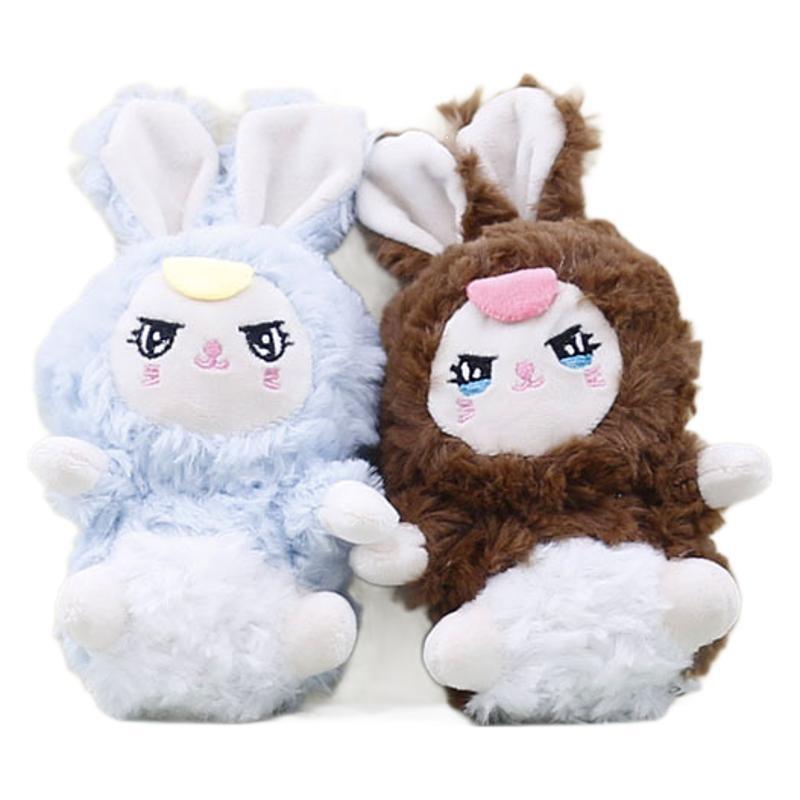 Rabbit Plush Cartoon Toys Keychain Stuffed Dolls Bag Decorations Gifts Kids